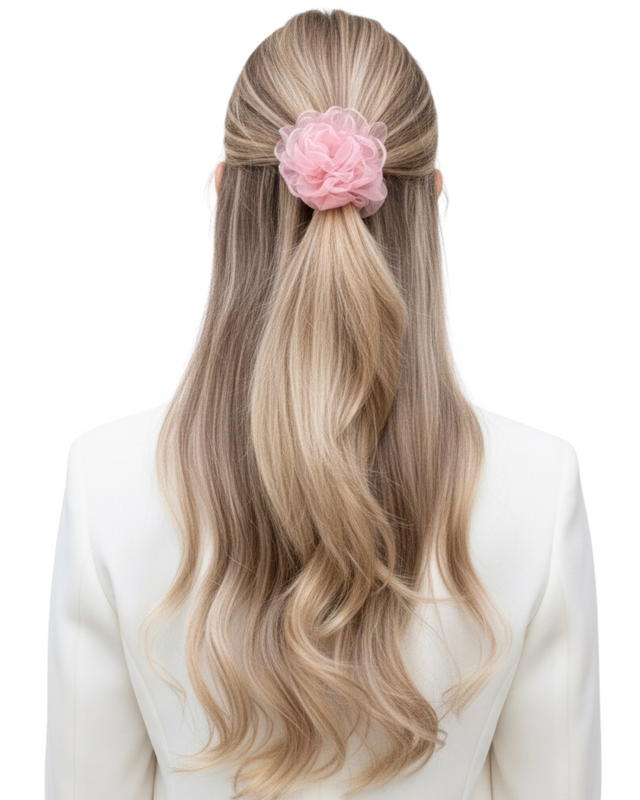 Amelie Organza Scrunchie