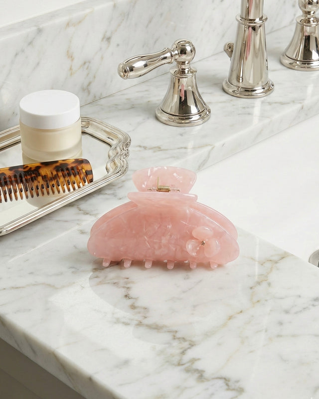 Elara Acetate Claw - Frosted Marshmallow