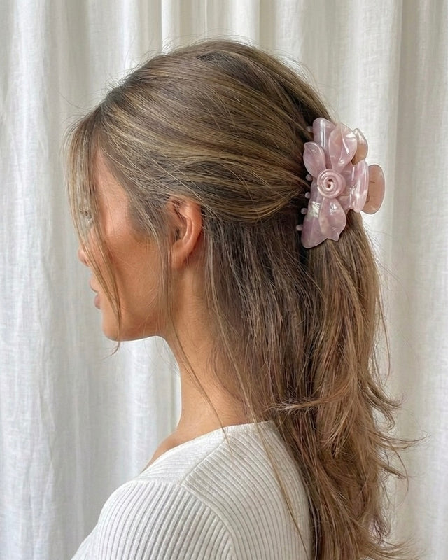 Chloé Acetat-Haarspange – Ballet Shine