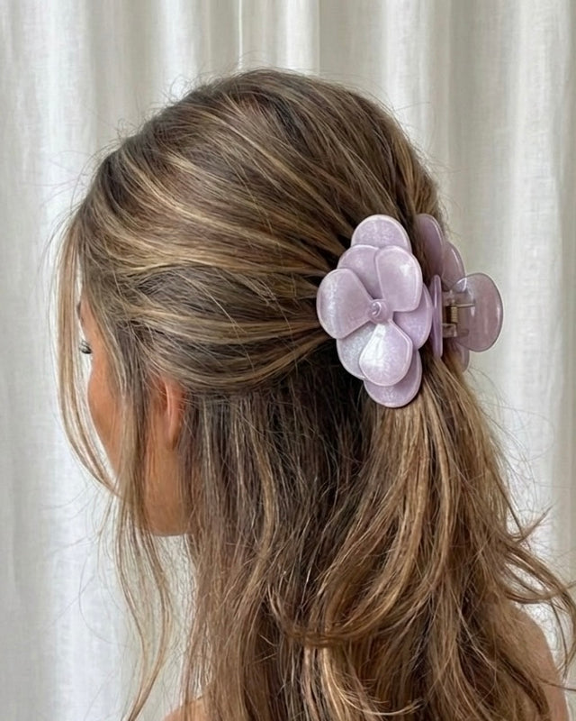 Sola Acetat-Haarspange – Strawberry Glaze